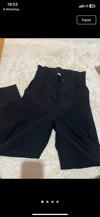xs Beden siyah Renk Pantolon satıldı