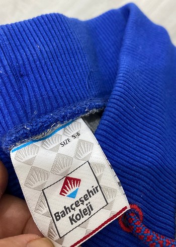 Gri kız Çocuk Bahçeşehir koleji  Eşofman Altı - Görsel 4