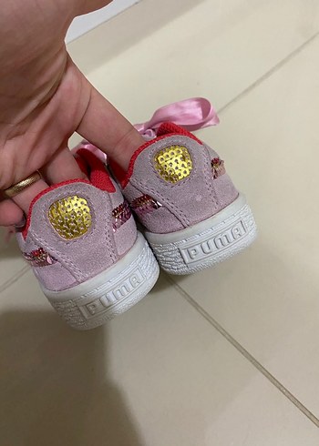 23 Beden pembe Renk Puma orjinal ayakkabı