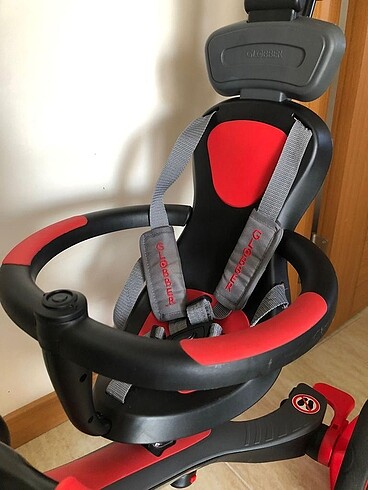 Beden kırmızı Renk Globber bisiklet 5 in 1
