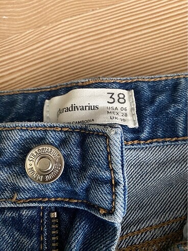 m Beden mavi Renk Stradivarius pantolon