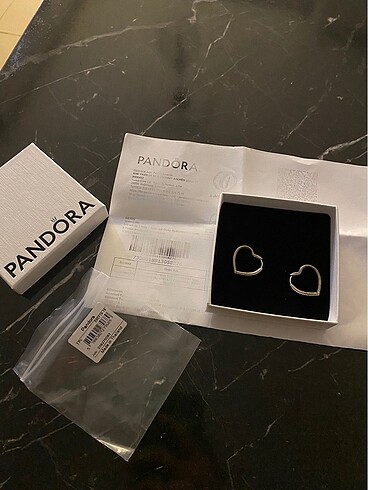 Pandora kalp küpe