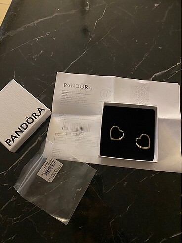 Pandora Pandora kalp küpe