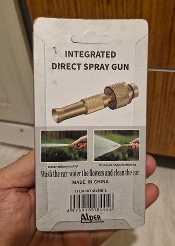 Hortum fıskiye alüminyum - Görsel 2