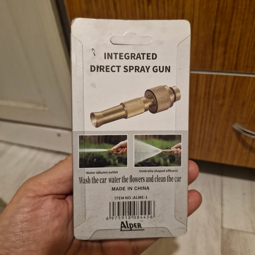 Hortum fıskiye alüminyum - Görsel 2