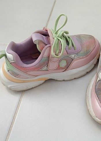 Lumberjack Kız Çocuk Pembe Bağcıklı Renkli Spor Ayakkabı