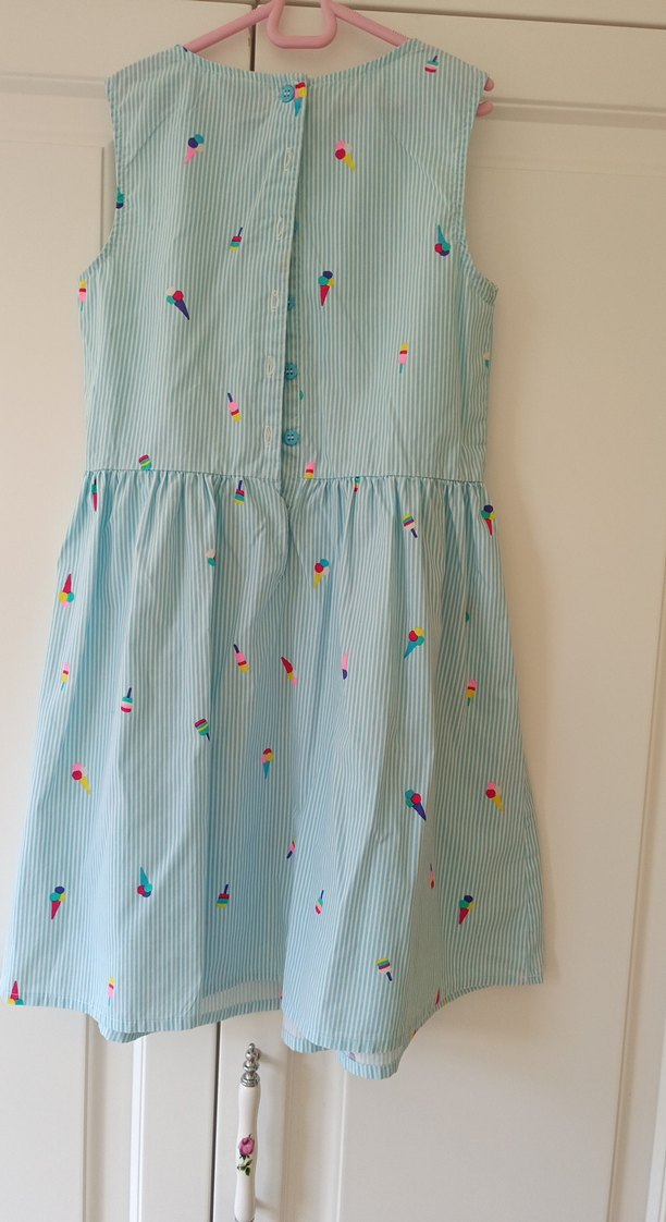 Kolsuz, Mavi Kız Elbisesi - Görsel 4