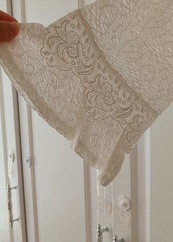 l Beden beyaz Renk lohusa pijama takımı