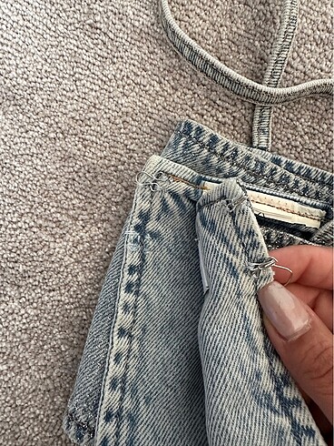 s Beden mavi Renk Zara Crop