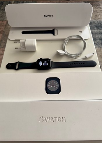 Apple Watch 8 45 mm Siyah Akıllı Saat