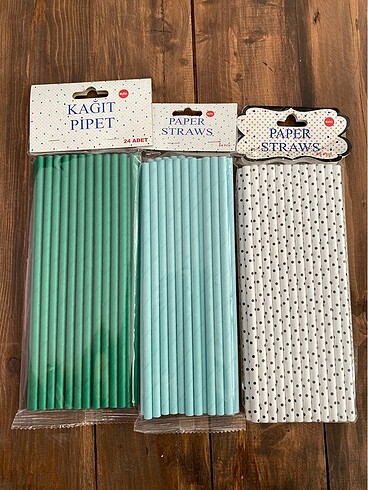 Kağıt pipet