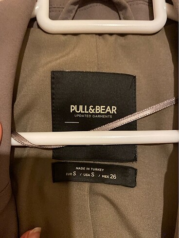 s Beden gri Renk Pull&bear blazer