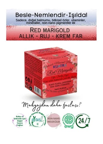 Kuatra highlighter allık-ruj balm göz farı - Görsel 5