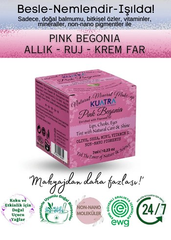 Kuatra highlighter allık-ruj balm göz farı - Görsel 7