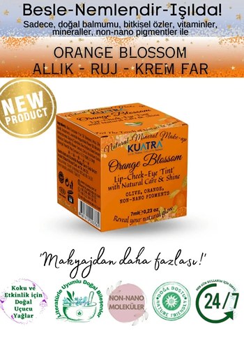 Kuatra highlighter allık-ruj balm göz farı - Görsel 6