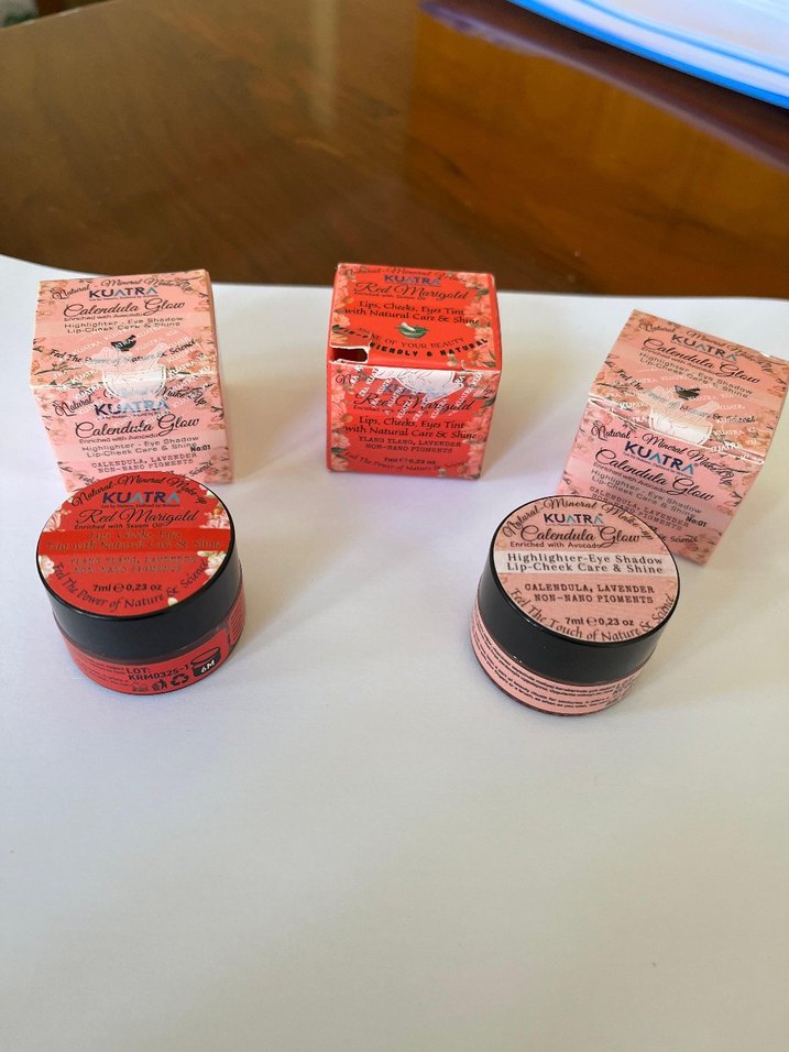 Kuatra highlighter allık-ruj balm göz farı - Görsel 2