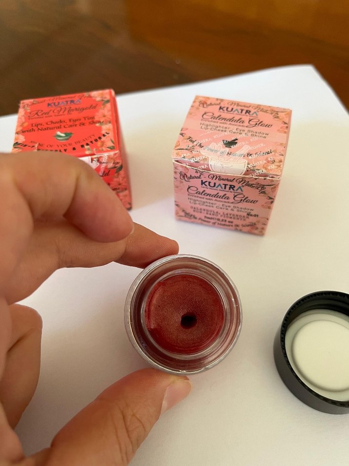 Kuatra highlighter allık-ruj balm göz farı - Görsel 4