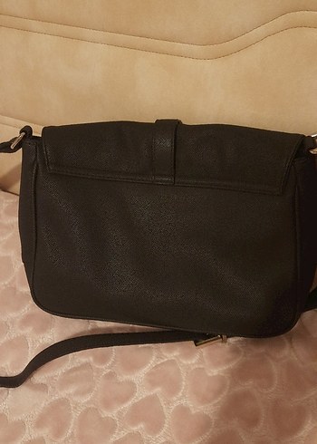 Polo Siyah Deri Kadın Çanta - Görsel 2