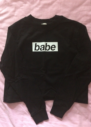  Crop sweat