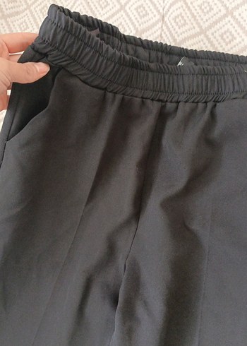 Kumaş Kadın Pantolon, Pilili, Ofis Stil - Görsel 4