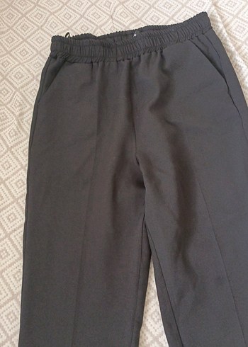 Kumaş Kadın Pantolon, Pilili, Ofis Stil - Görsel 2