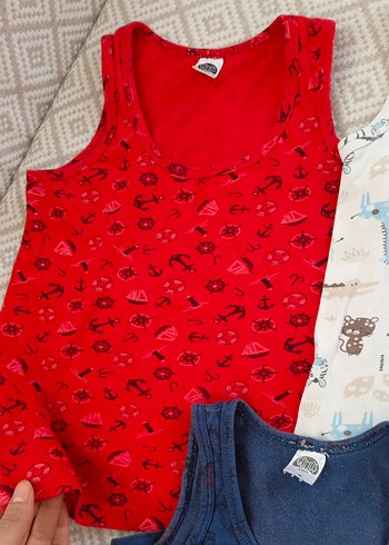 Renkli Desenli Erkek Çocuk Atletleri - Görsel 3