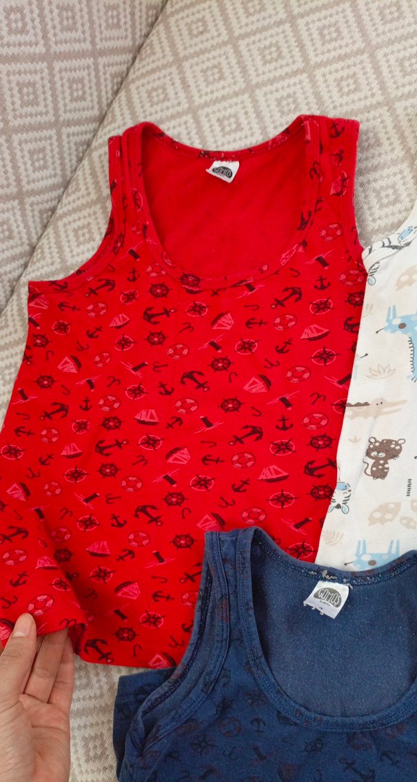 Renkli Desenli Erkek Çocuk Atletleri - Görsel 3