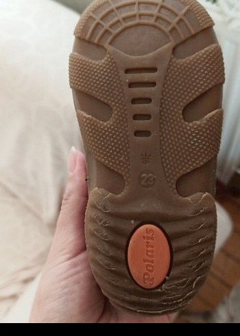 Kahverengi Erkek Bebek İlk Adım Ayakkabısı - Görsel 4