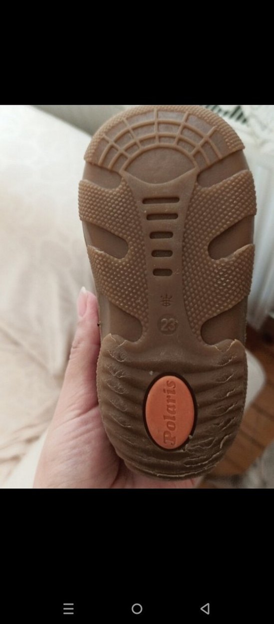 Kahverengi Erkek Bebek İlk Adım Ayakkabısı - Görsel 4