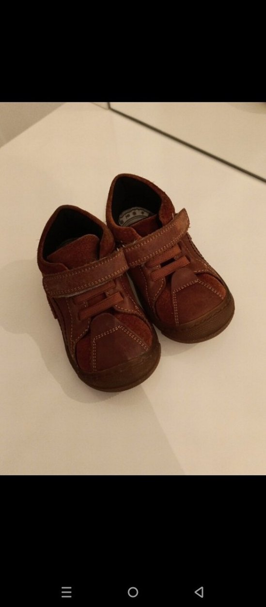 Kahverengi Erkek Bebek İlk Adım Ayakkabısı - Görsel 2