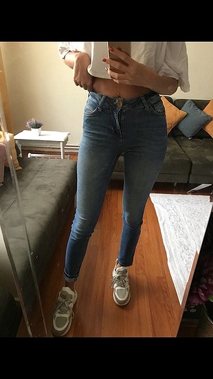 Mavi jean kot