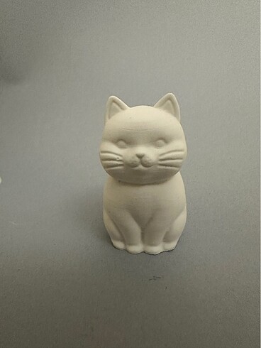  Beden pembe Renk Mini kedi mum kalıbı
