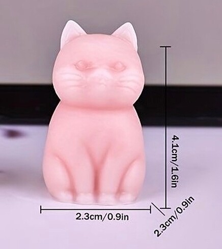Diğer Mini kedi mum kalıbı