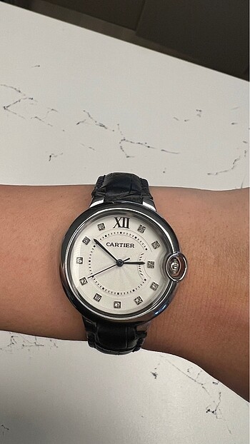 Cartier deri Kol Saati