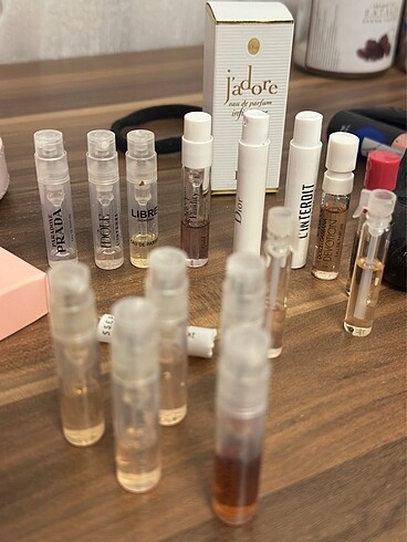 Yves Saint Laurent tester parfümler satılık 9lu tester set