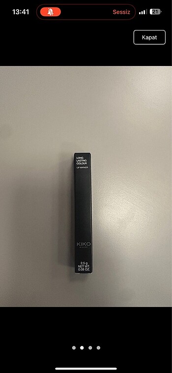 Beden kiko 107 lipmarker