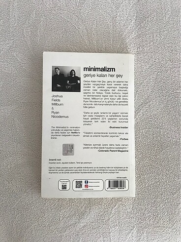  Minimalizm Kitap