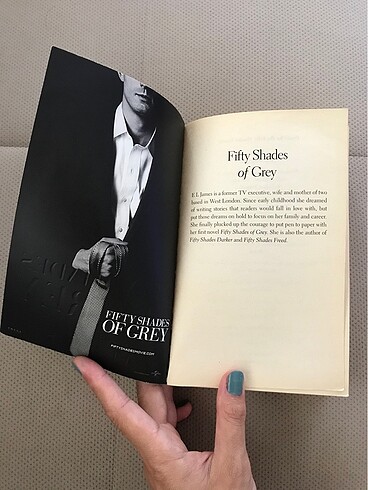  Beden İngilizce Kitap- Fifty Shades of Grey
