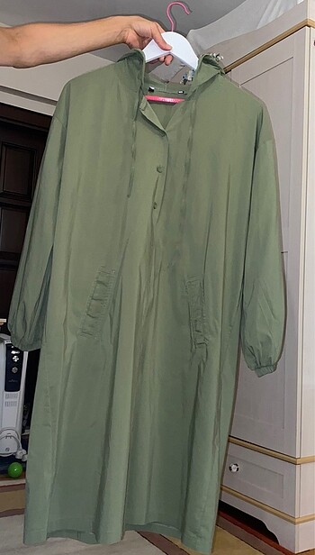 Zara model sifir mevsimlik pardesu