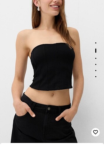 Bershka korse bluz 