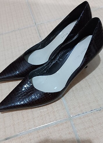 Nine West İnce topuklu ayakkabı vintage stiletto Nine West