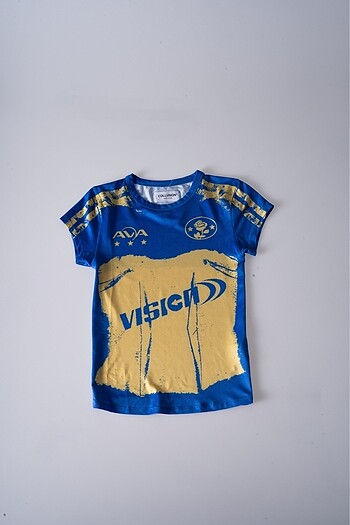 Forma crop blue/ yellow