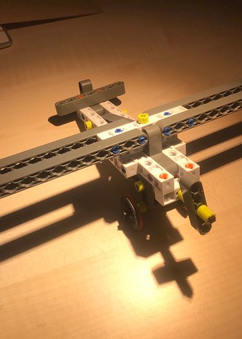 Beyaz Lego Mekanik Parça Seti