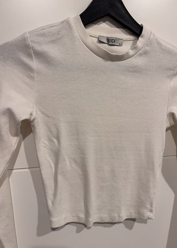 36 Beden LCW Beyaz Uzun Kollu Body Bluz