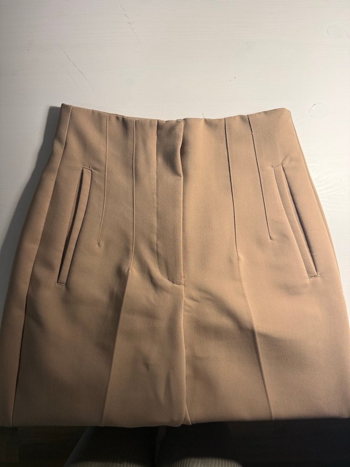 Zara Bej Kumaş Pantolon - Görsel 2