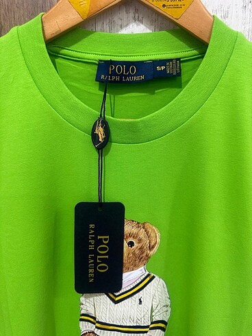 s Beden Polo Ralph Lauren yeşil unisex tişört