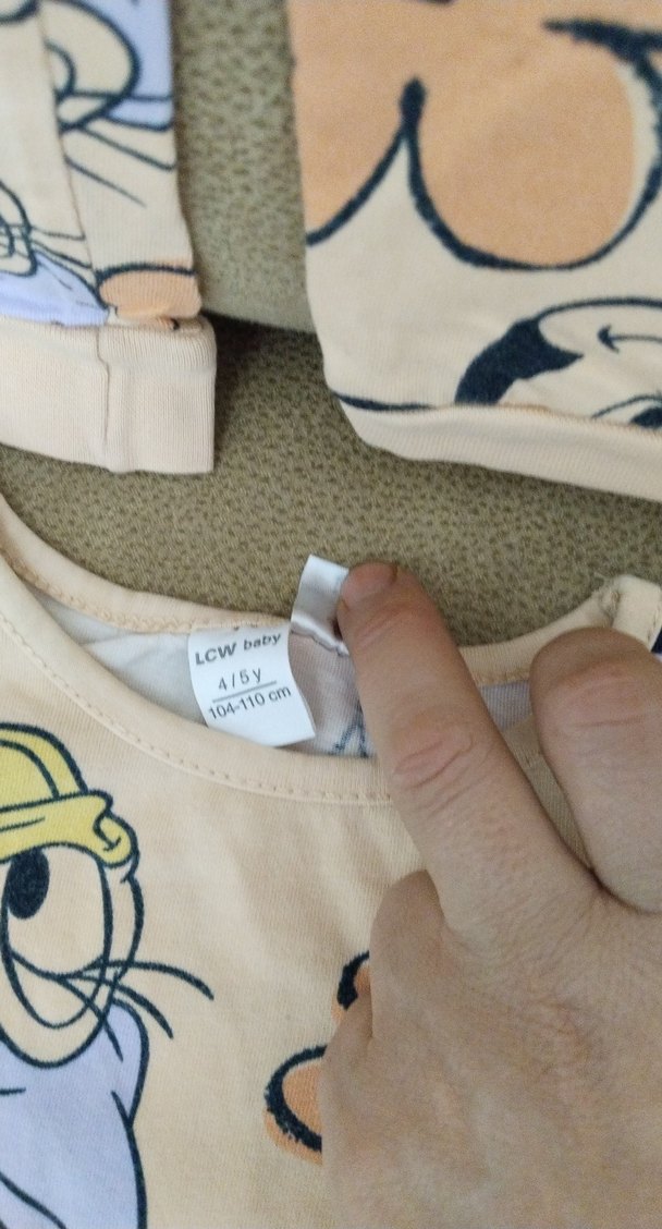 kız çocuk pijama takımı - Görsel 4