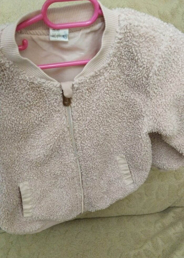 Kız çocuk ince mevsimlik palto - Görsel 2