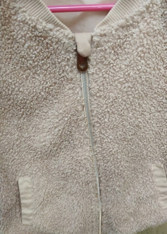 Kız çocuk ince mevsimlik palto - Görsel 3