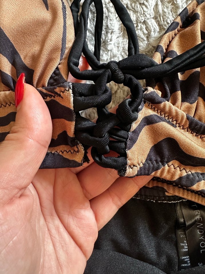 Zebra Desenli Bikini Takımı - Görsel 3